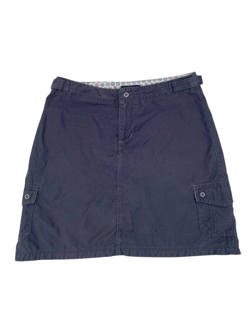 Horny Toad Cargo Skort Size 2 Dark Grey Adjustable Waist Hiking Gorpcore Y2K
